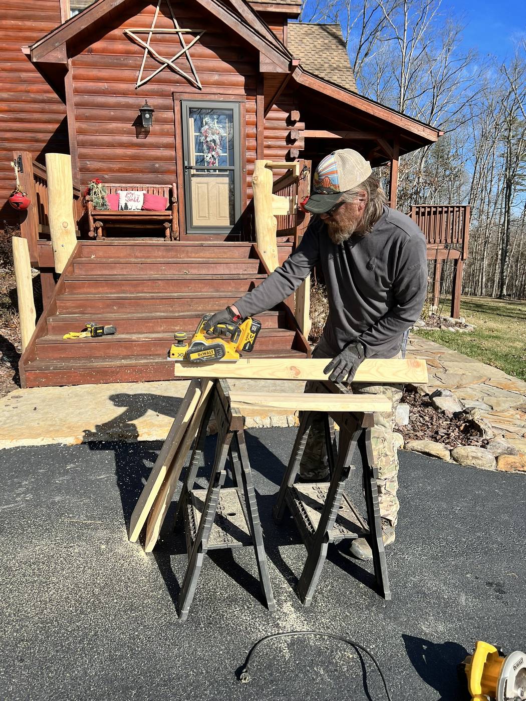 Sanding pass — Live Edge Oak Co