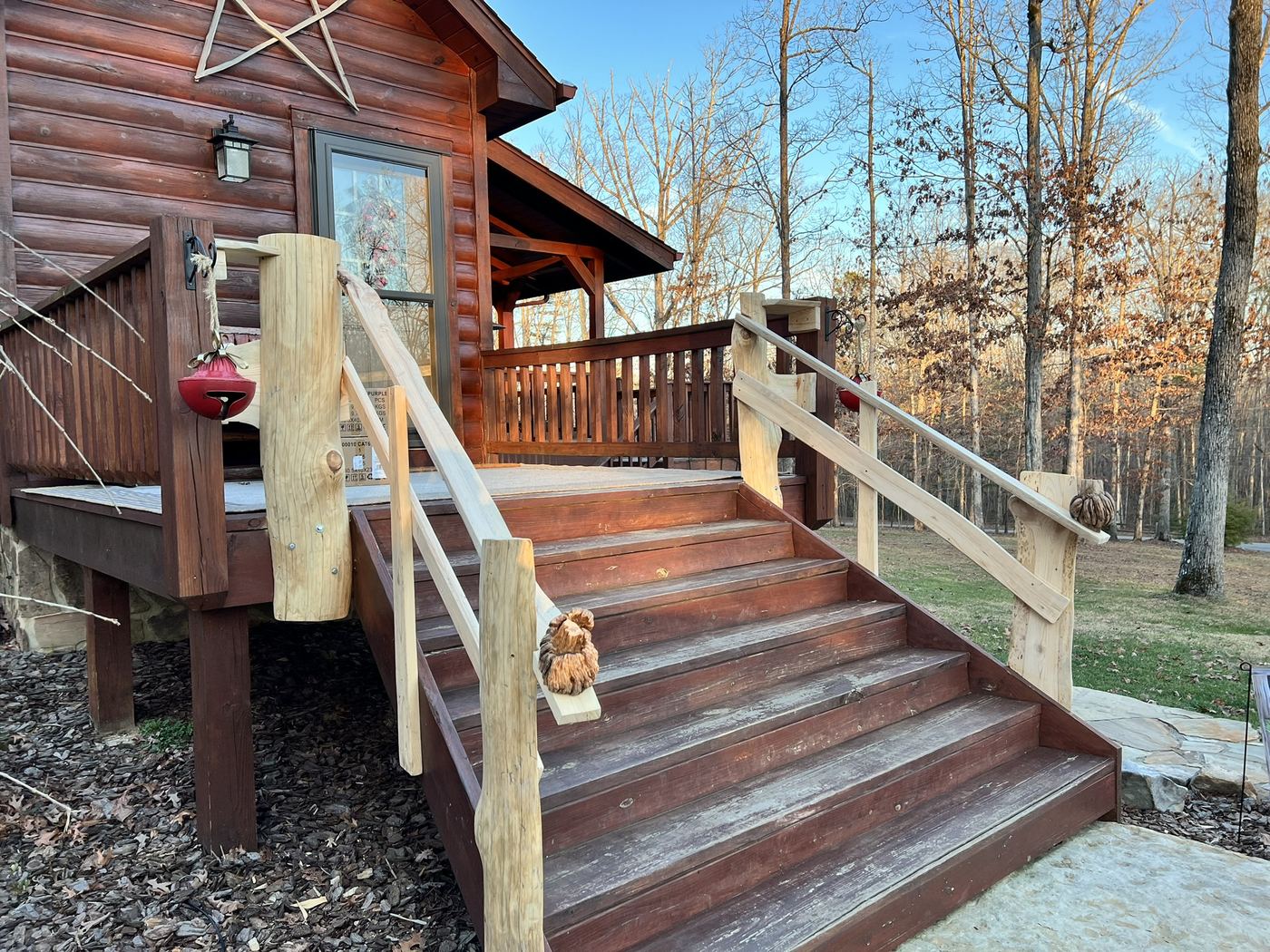 Outdoor stair — Live Edge Oak Co