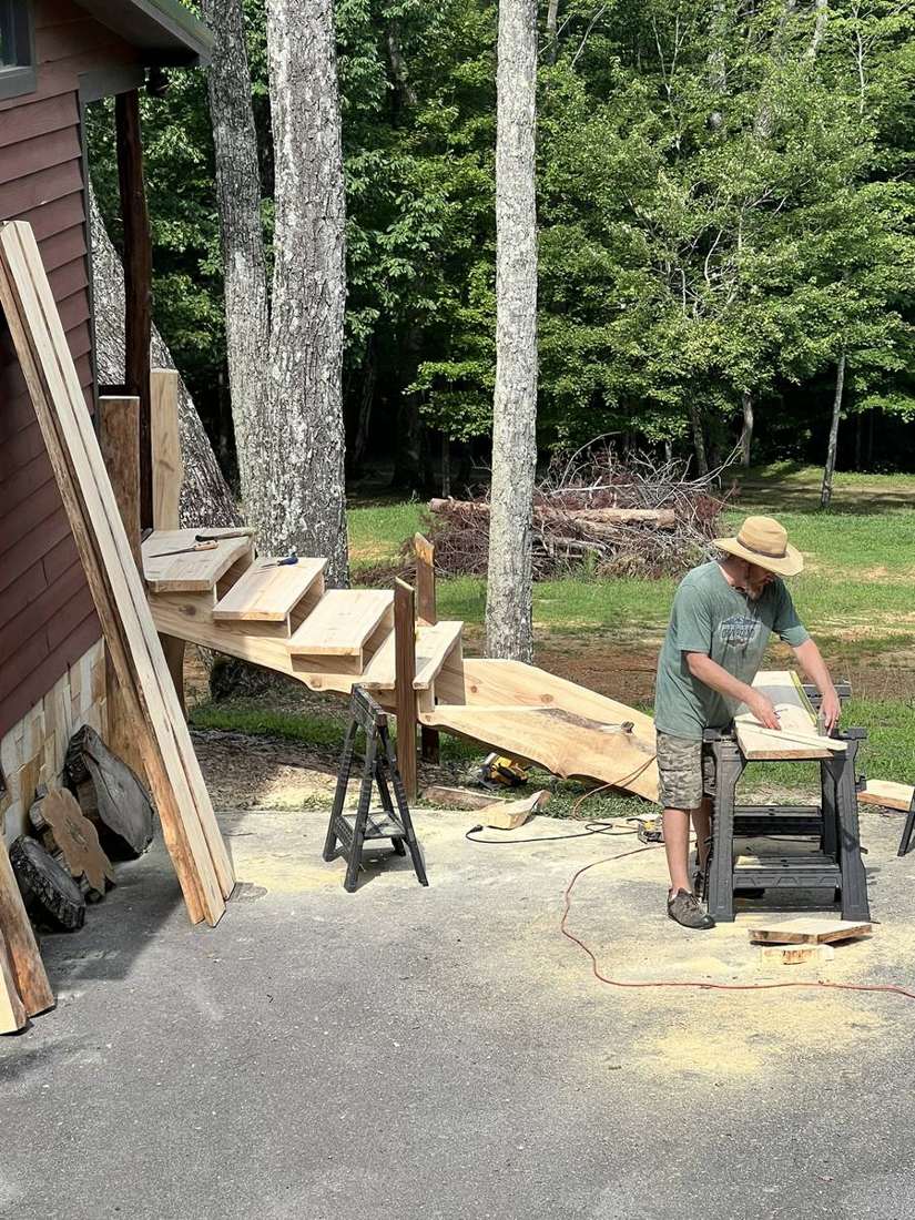 Shaping stock — Live Edge Oak Co