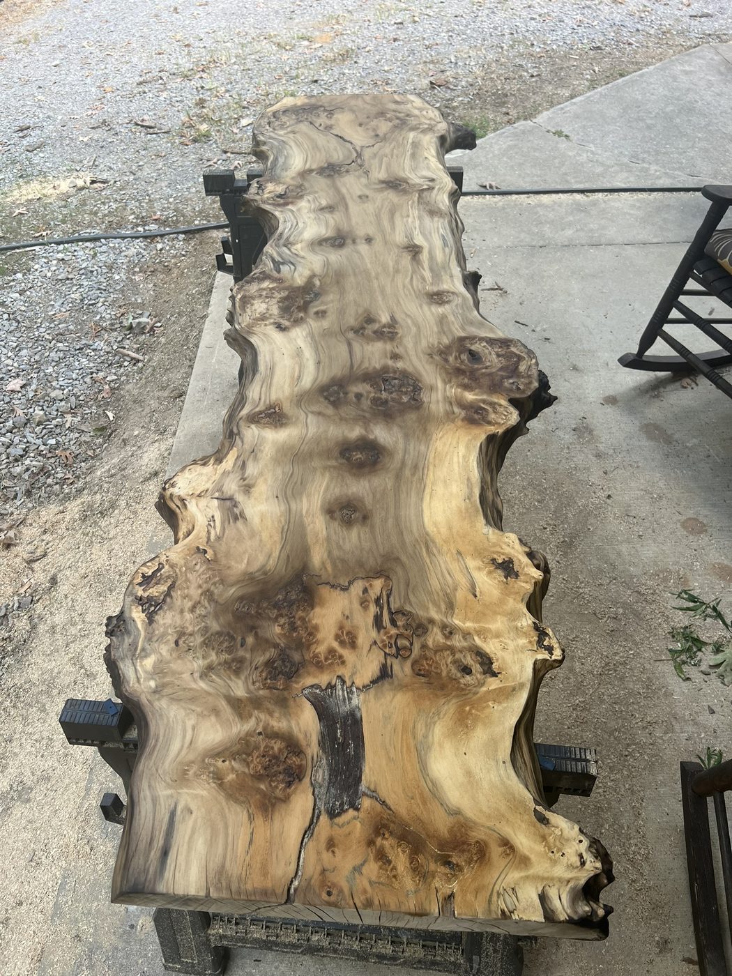 Figured face — Live Edge Oak Co