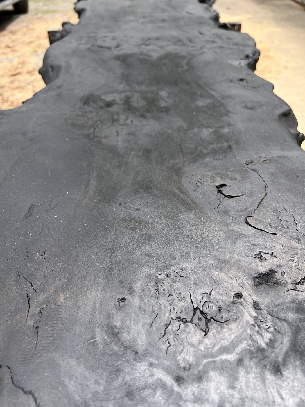 Dark grain texture — Live Edge Oak Co
