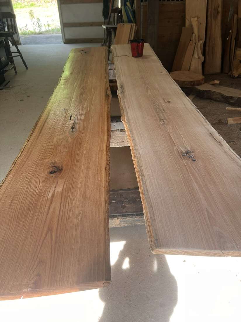 Clean oak faces — Live Edge Oak Co