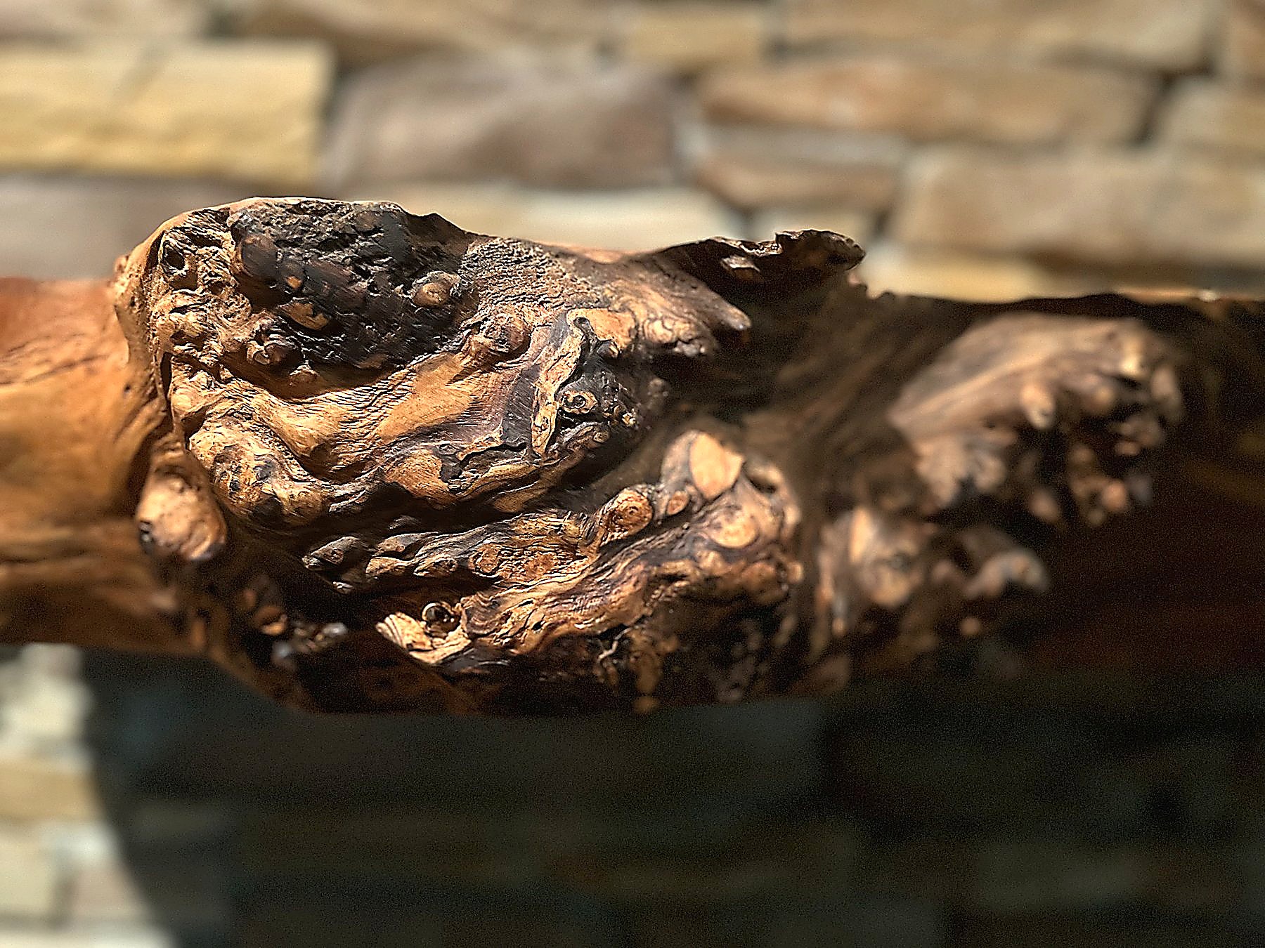 Live-edge oak detail — Live Edge Oak Co