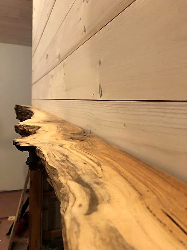 Live-edge oak shelf or piece — Live Edge Oak Co