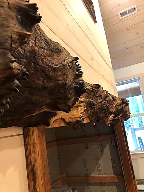 Figured face on live-edge oak — Live Edge Oak Co